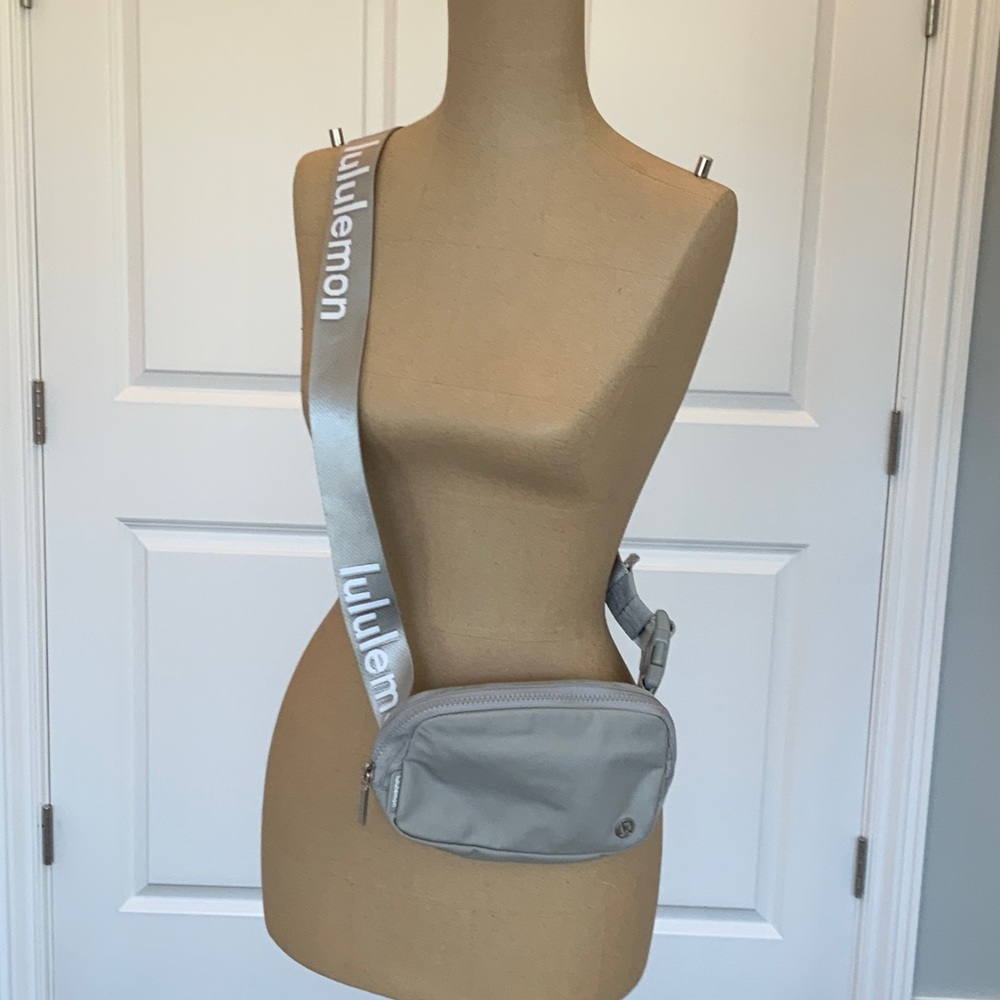 lululemon athletica Silver Crossbody Bag